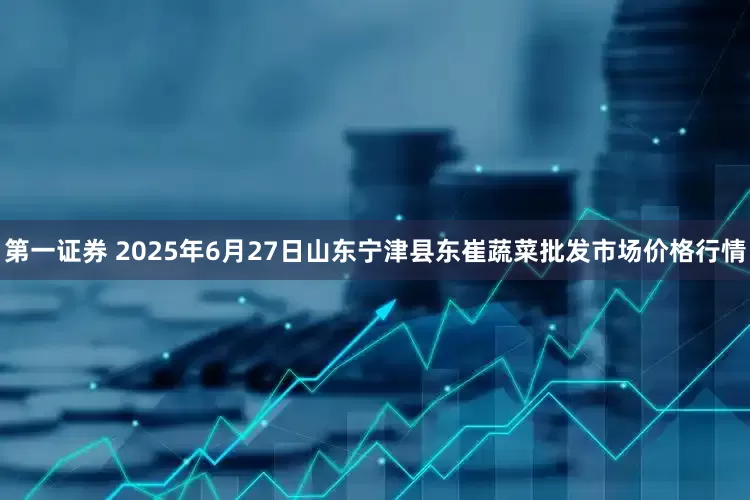 第一证券 2025年6月27日山东宁津县东崔蔬菜批发市场价格行情
