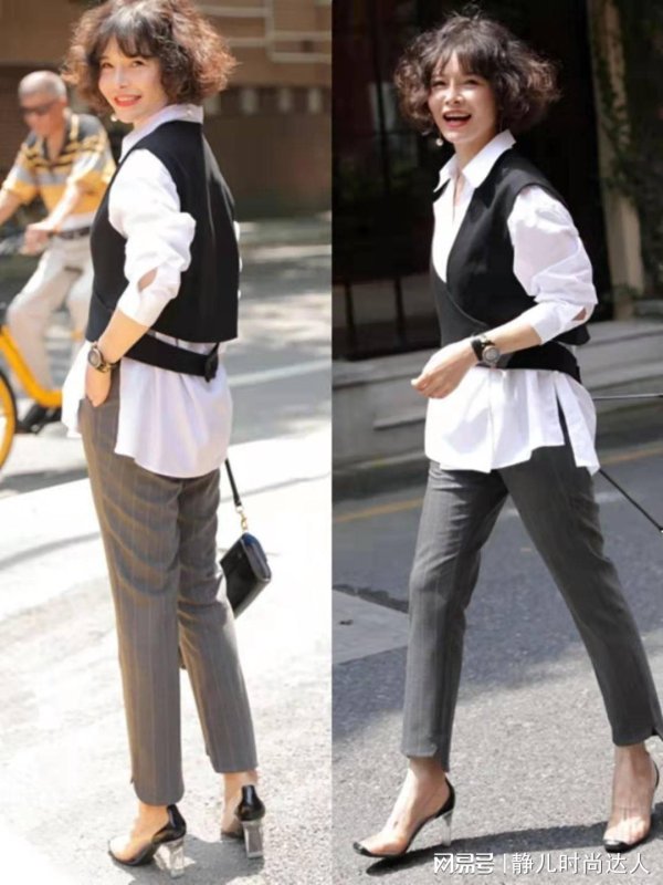 文商期货配资 50岁女人穿衣，记得色不过三、衣不紧身，照着穿想不气质都难